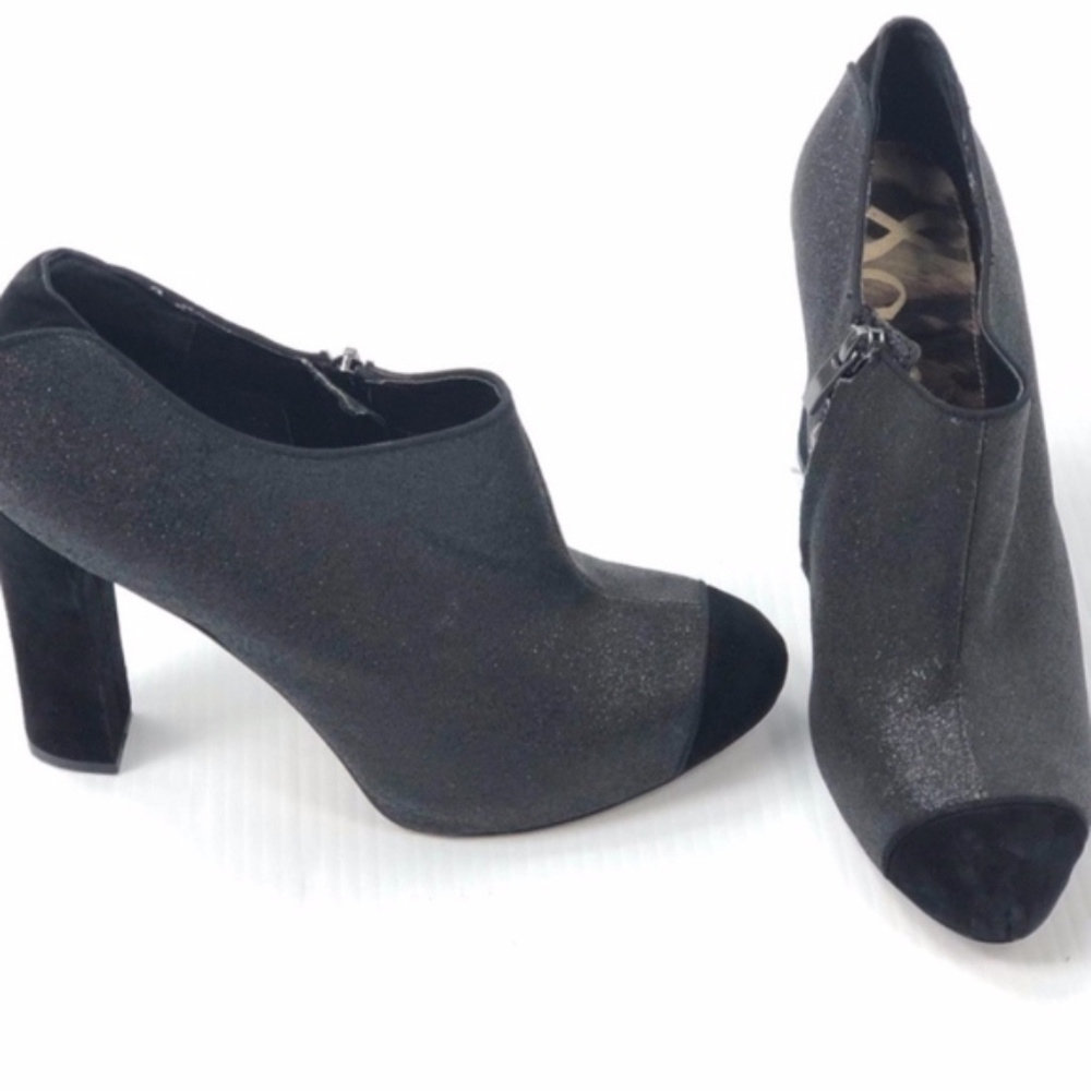 Sam Edelman Felix Glitter Ankle Booties
